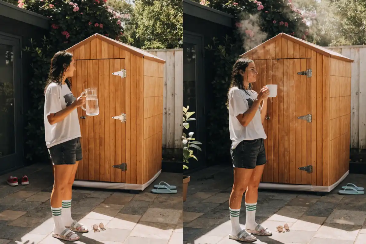 Results From Using A Portable Sauna