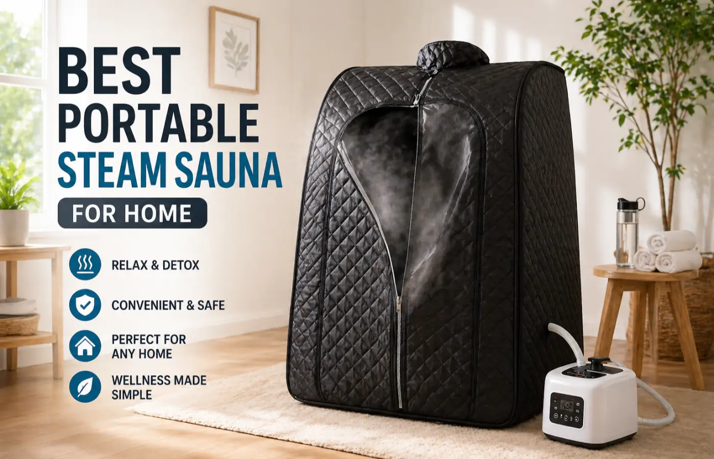 Best Portable Steam Sauna for Home in 2026: 5 Top Picks