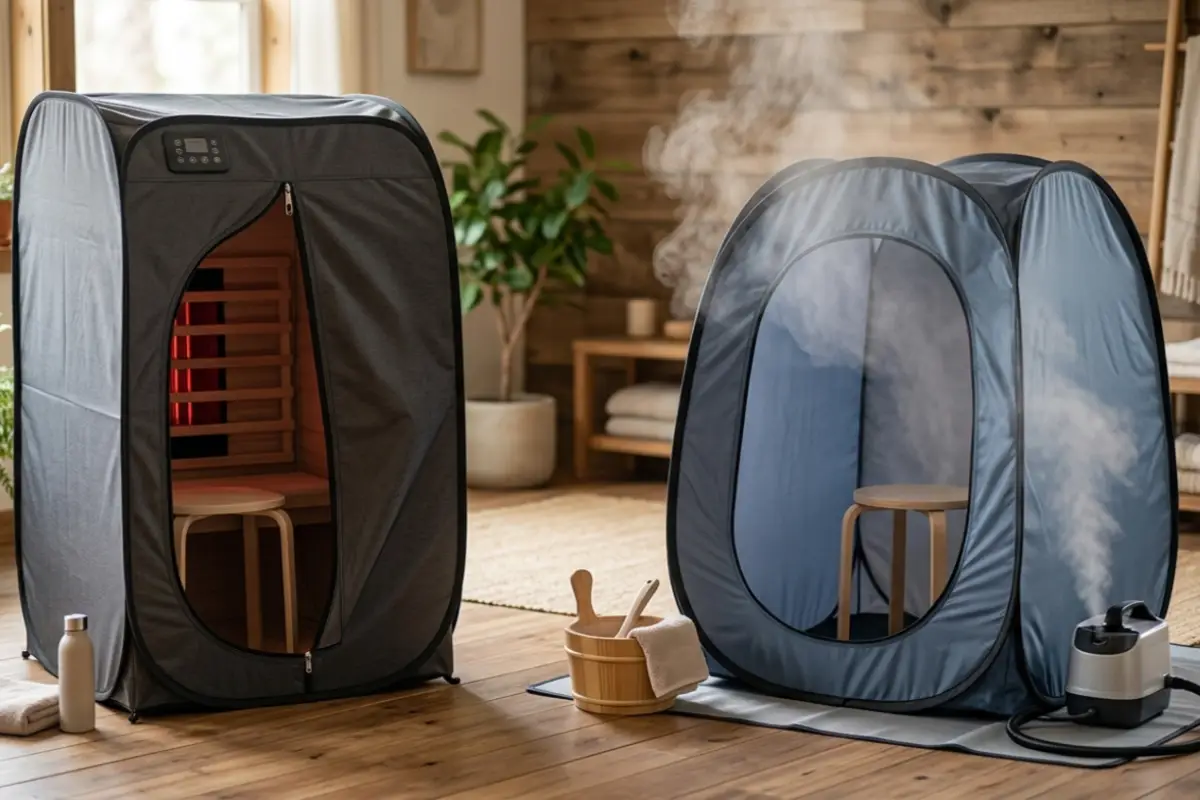 How Does a Portable Sauna Work - Steam vs Infrared Explained