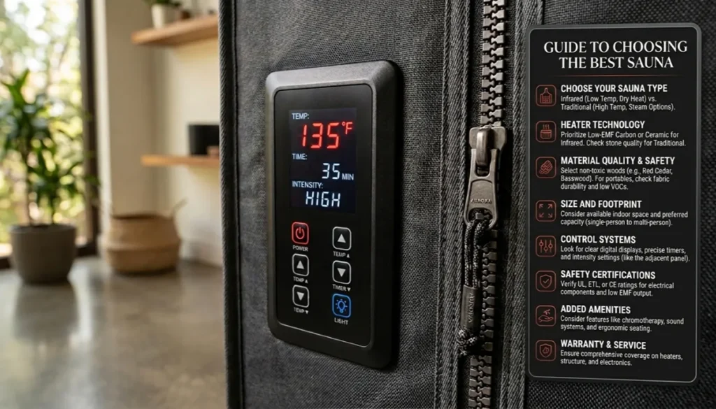 How To Pick the Best Portable Sauna