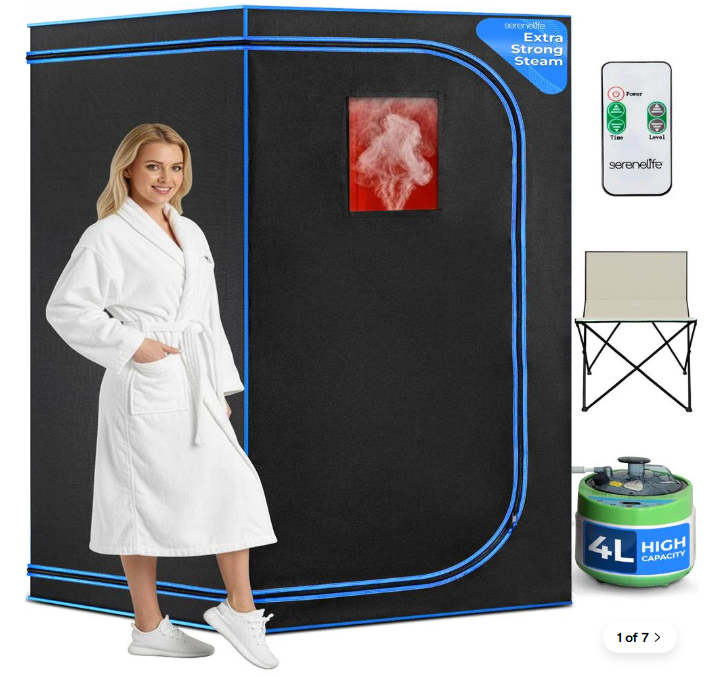 SereneLife SLISAU35BK.6 Portable Sauna Review (Best Budget Pick)