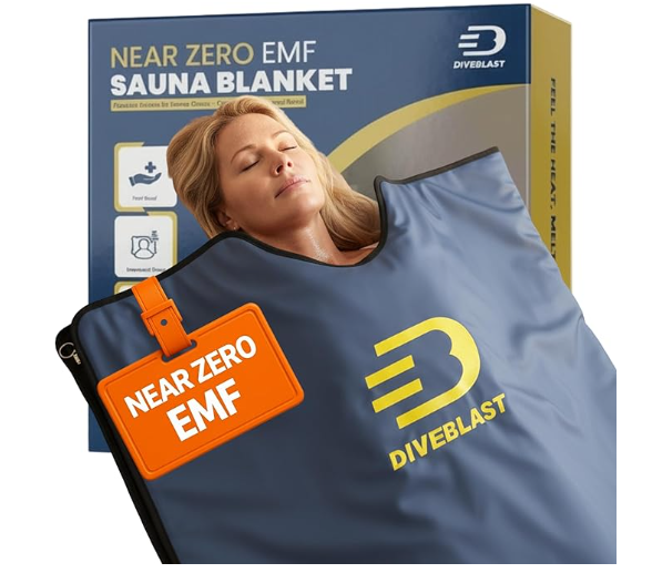 DIVEBLAST Infrared Sauna Blanket - Best Premium IR Under $200