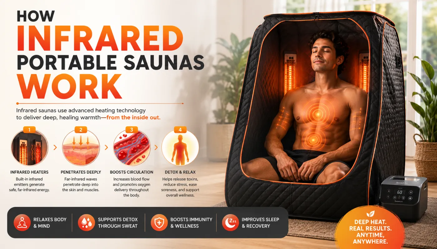 How Infrared Portable Saunas Work