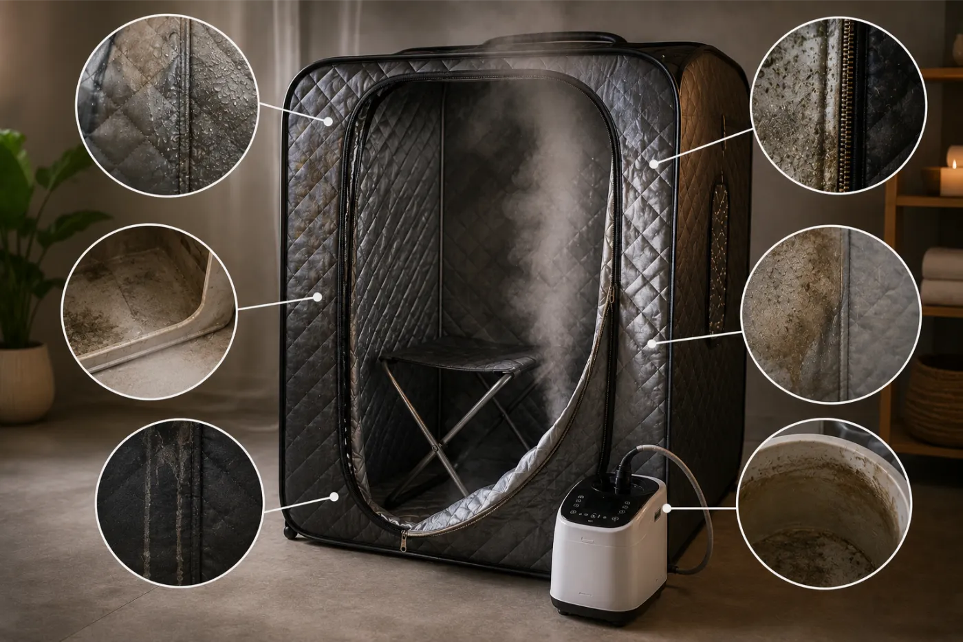 How to Tell If Your Portable Steam Sauna Needs Cleaning