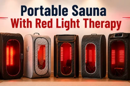Portable Sauna With Red Light Therapy