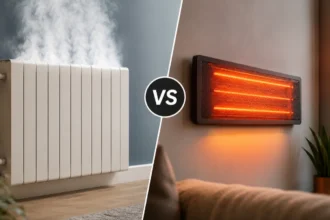 Steam vs Infrared Heating