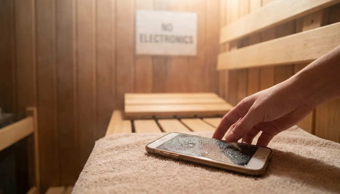 Can You Bring Your Phone in a Sauna? 5 Shocking Risks 2 Can You Take Your Phone in a Sauna