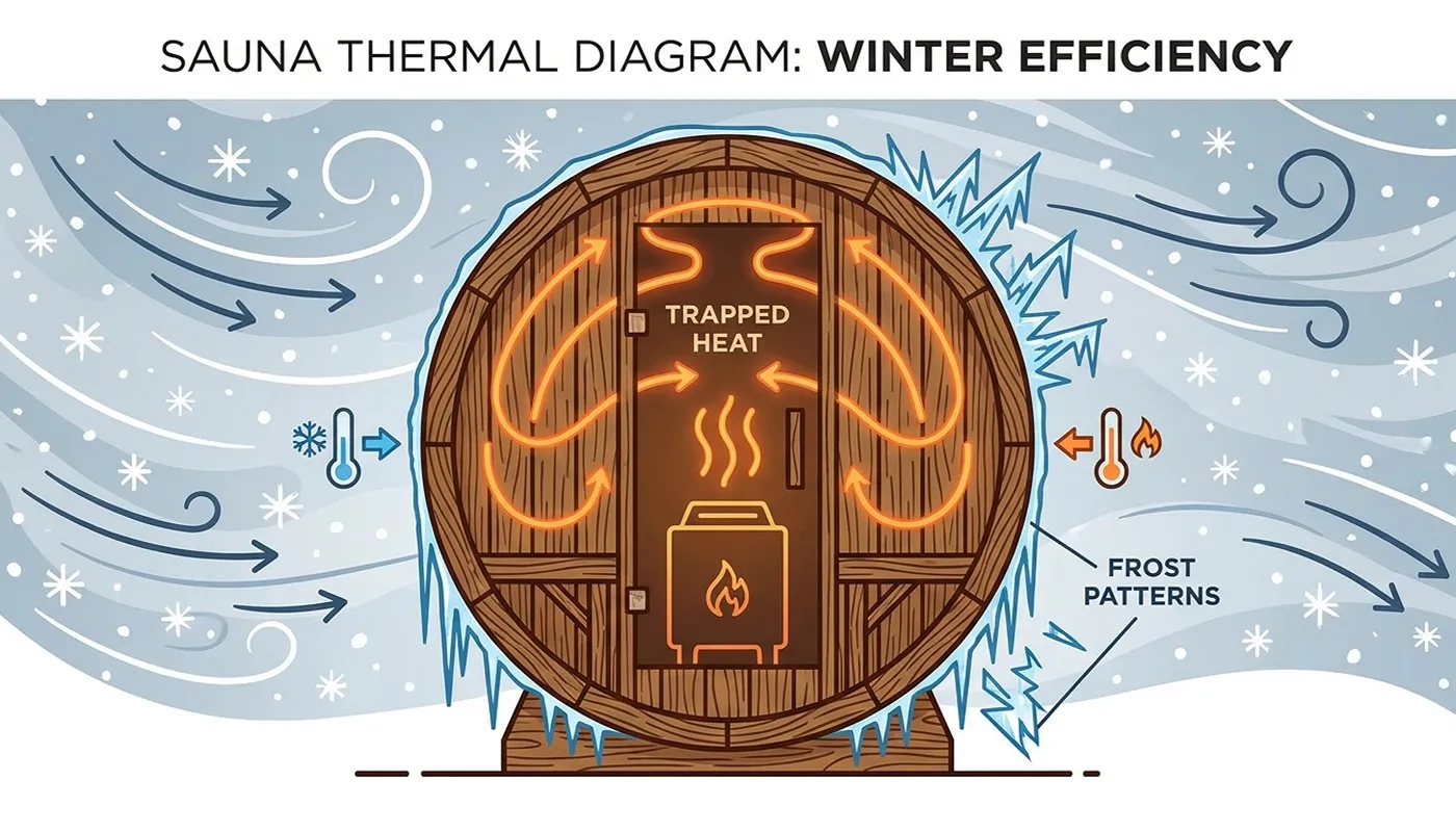 How to Make Your Sauna Perform Better in Winter Conditions