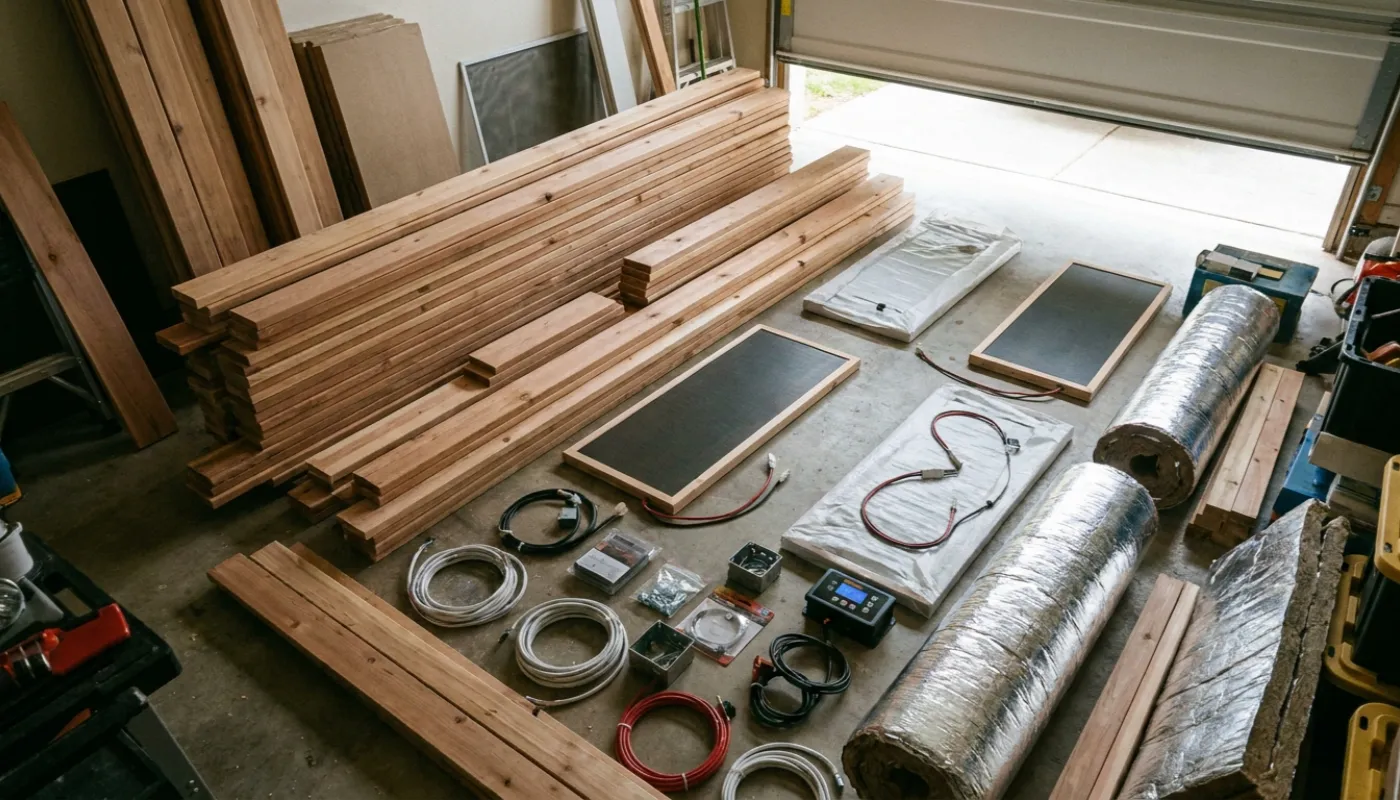 What Materials Do You Need To Build A Portable Sauna at Home