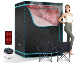 ZONEMEL 2-Person Large Steam Sauna - Best 2-Person Portable Sauna for Comfort