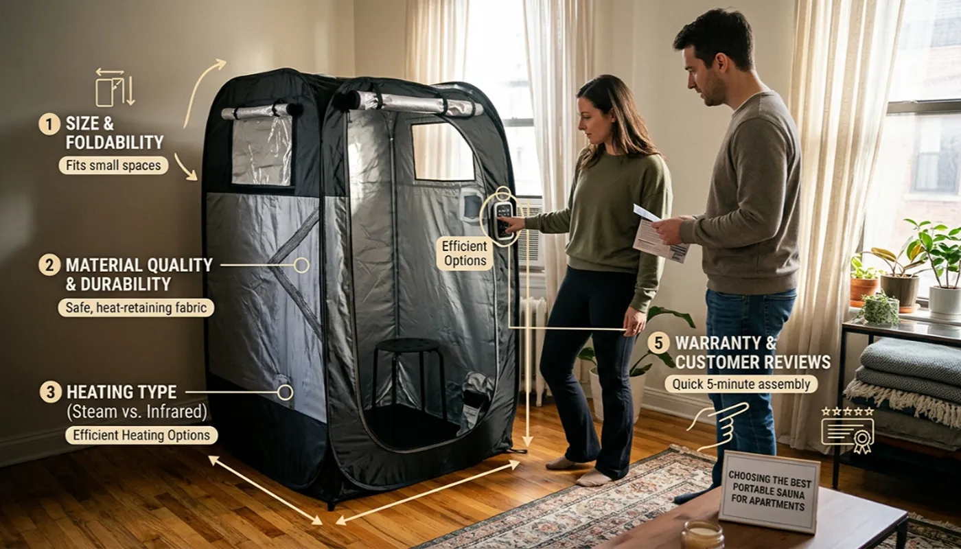Best Portable Sauna for Apartments: 5 Expert Choices 8 What To Look For When Choosing the Best Portable Sauna for Apartments