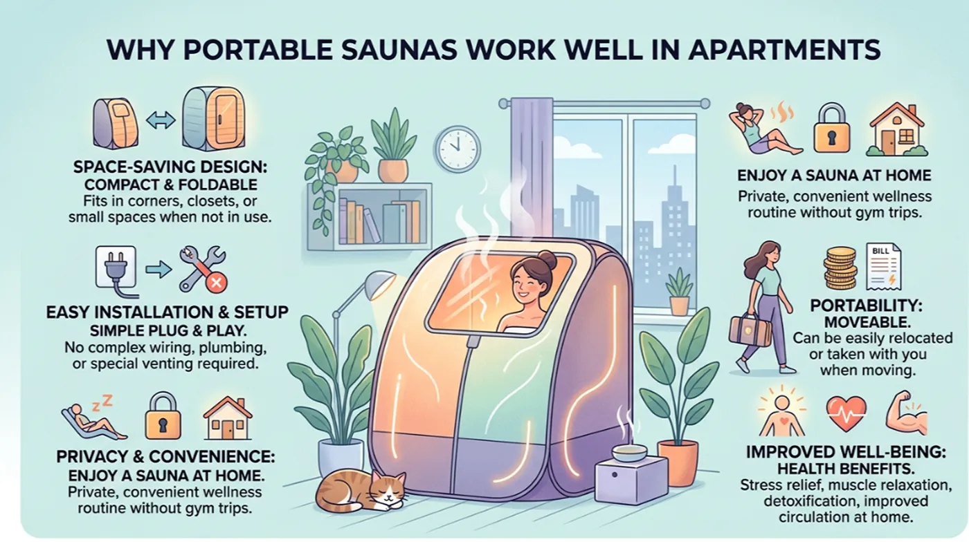 Best Portable Sauna for Apartments: 5 Expert Choices 7 Why Portable Saunas Work Well in Apartments