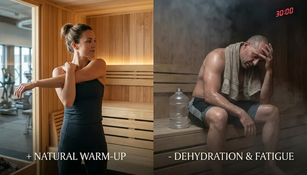 Sauna Before or After Workout: Which Is Better? 2 Benefits and Drawbacks of Using a Sauna Before a Workout